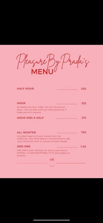 Prada, 25  female escort, Rochester MN